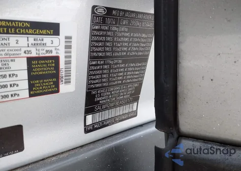 2014 Land Rover Range Rover Sport 3.0L V6 Supercharged Hse from USA, damaged, VIN SALWR2WF8EA501171